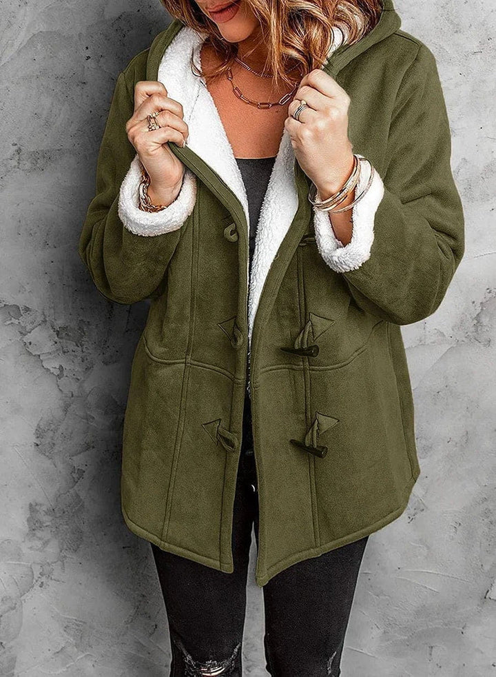 HERFST – GEZELLIGE TOGGLE HOOD JAS