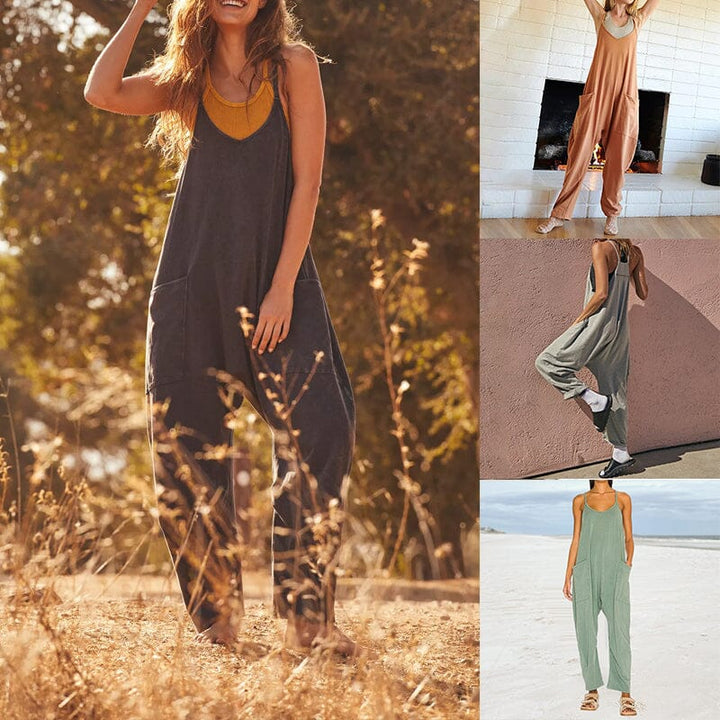 Jumpsuit met Voorzakken voor Dames