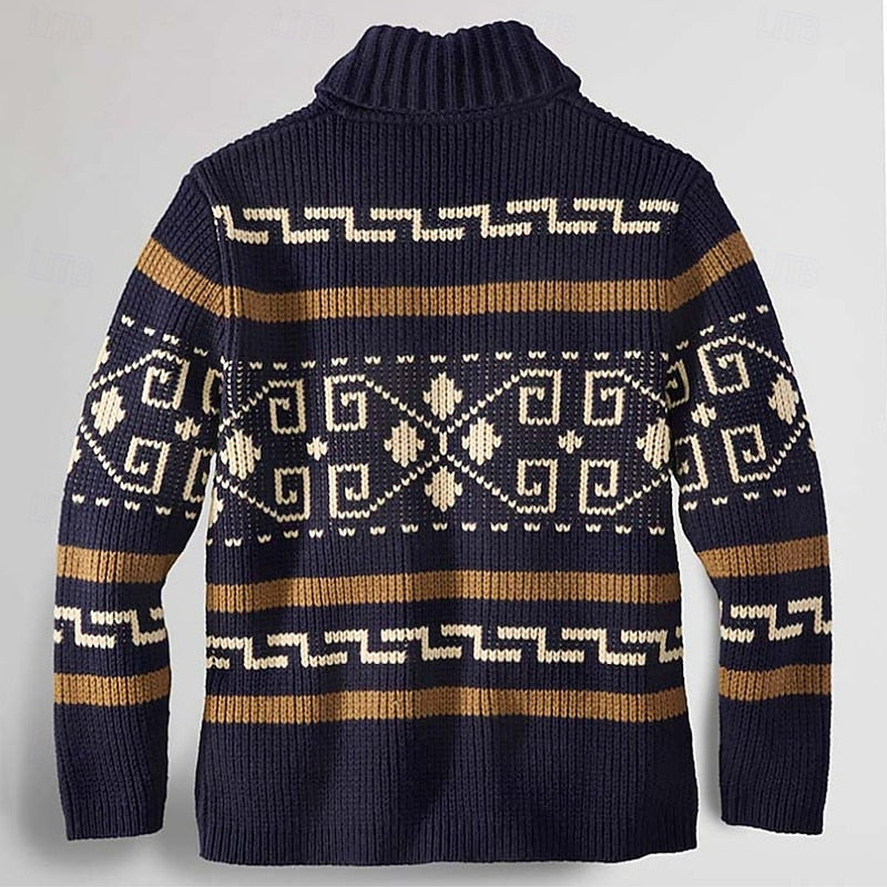 Sawyer | Patroon Zip Cardigan