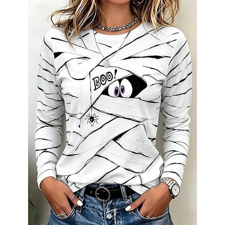 Wanda | Speelse Halloween Lange Mouwen Top