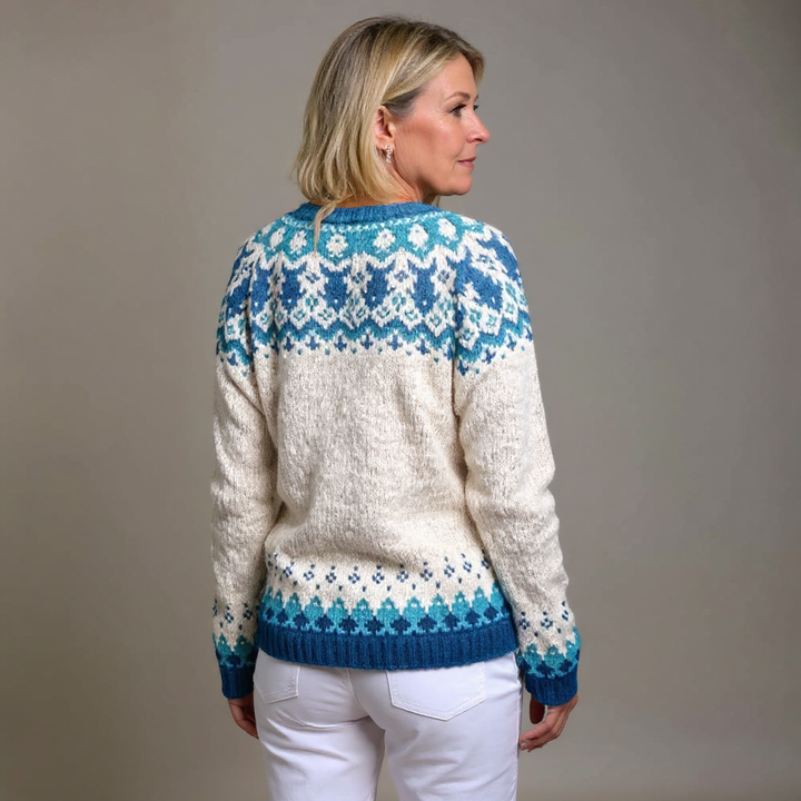 Eva | Vintage IJslandse Cardigan