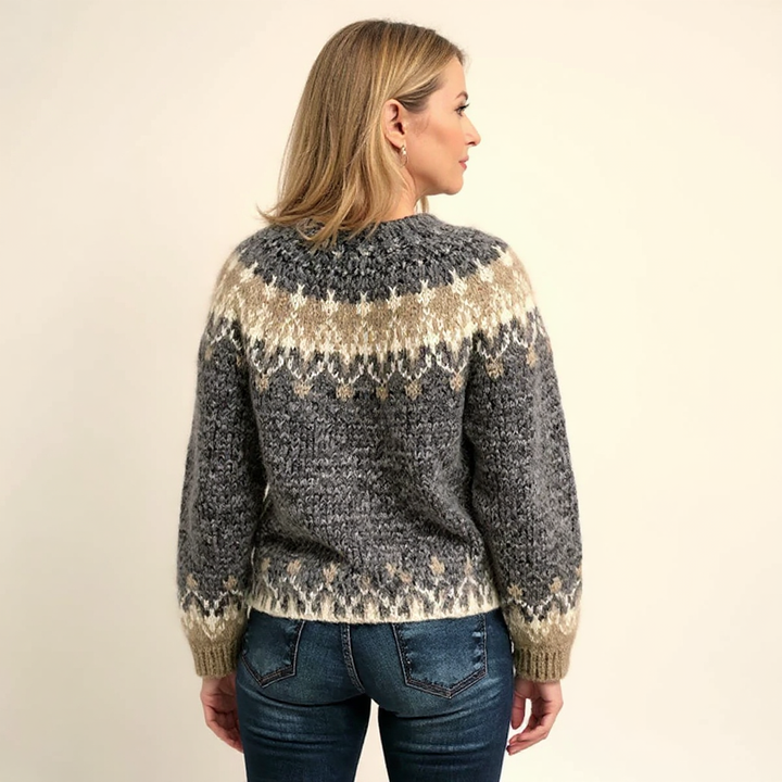 Samantha | Vintage IJslandse Trui