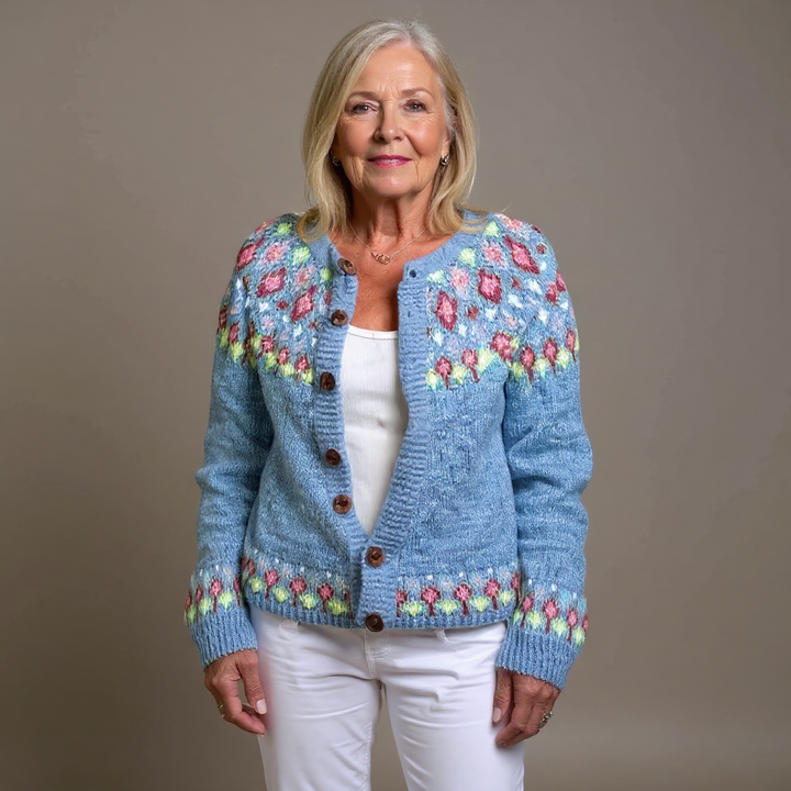 Quinnie | Vintage IJslandse Cardigan