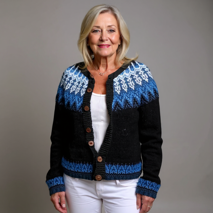 Givanna | Vintage IJslandse Cardigan