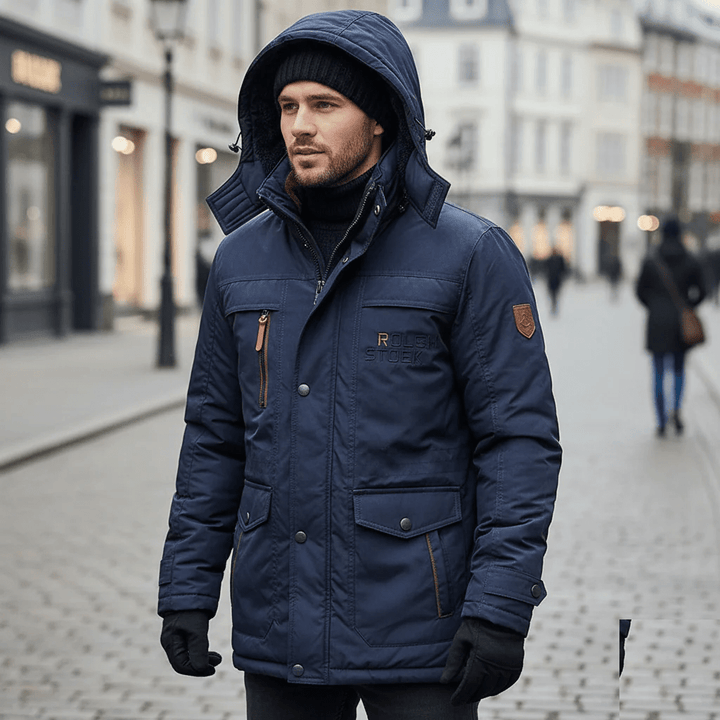 FROSTGUARD – Gewatteerde Parka voor Warmte & Bescherming op Koude Dagen