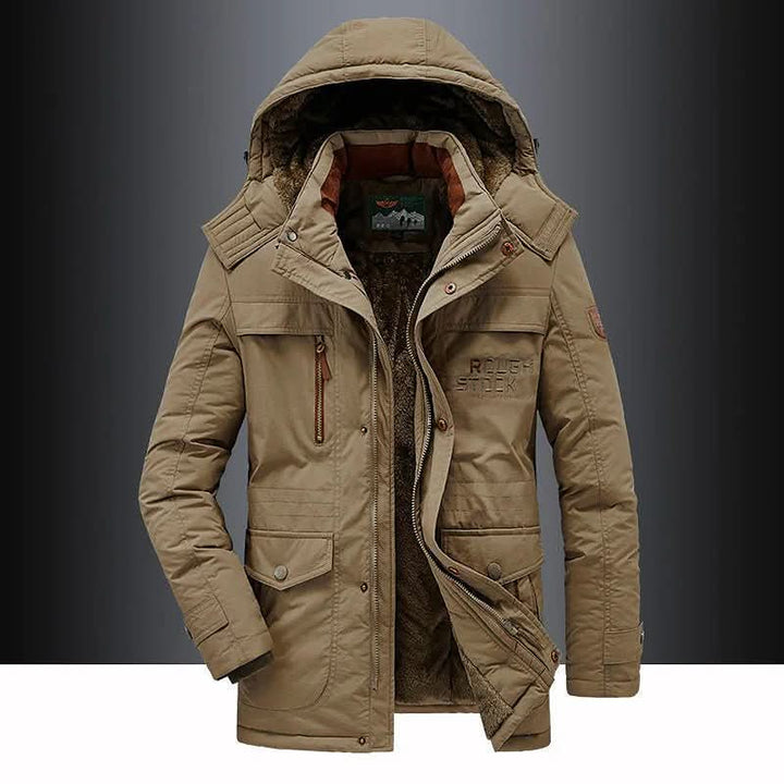 FROSTGUARD – Gewatteerde Parka voor Warmte & Bescherming op Koude Dagen