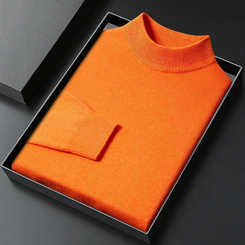 Winston | Verfijnde Mock Neck Trui