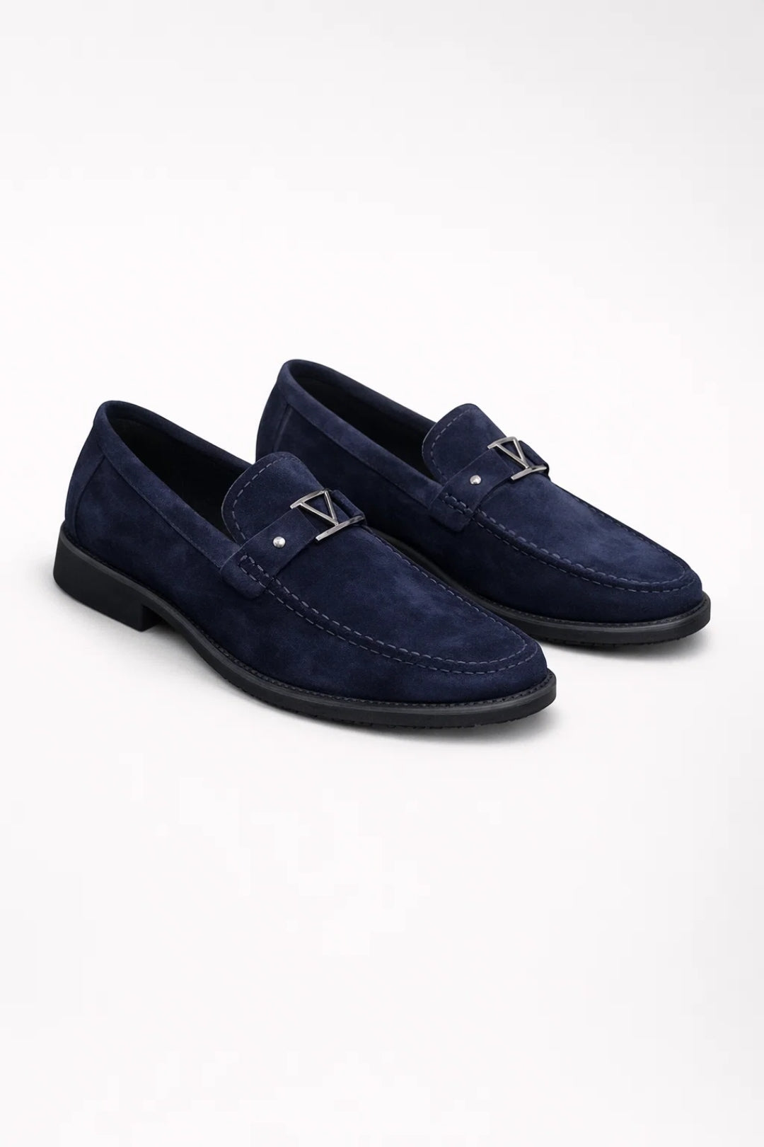 Heren Suède Loafers Gesp Elegant Casual