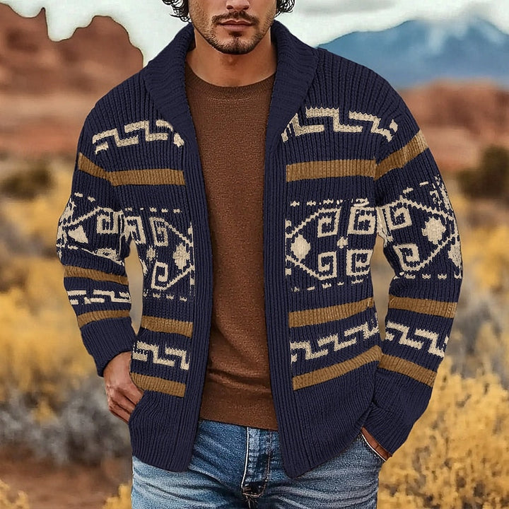 Sawyer | Patroon Zip Cardigan