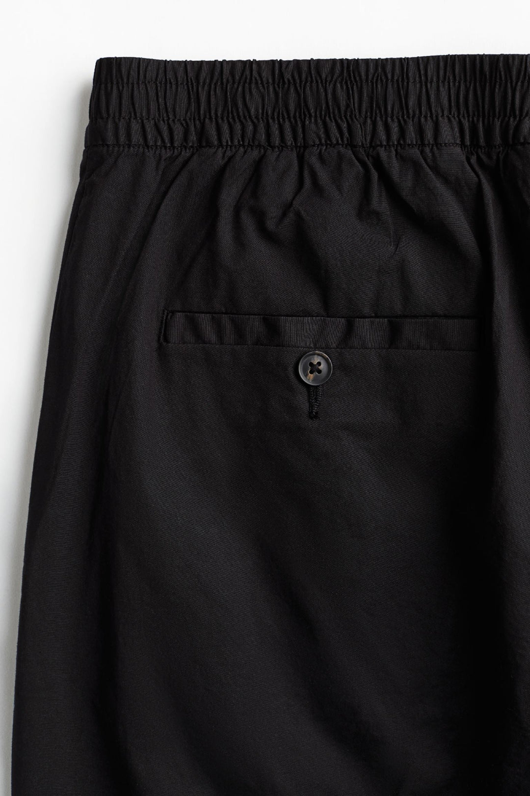 Francesco | Heren-Chino broek in Zwart met Koord