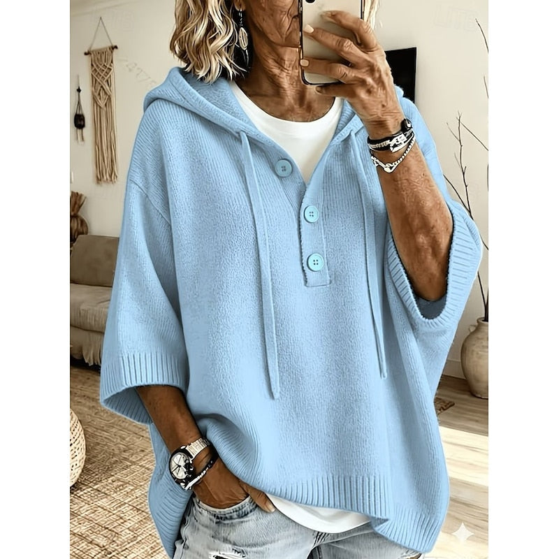 Maeve | Relaxed Hooded Sweater