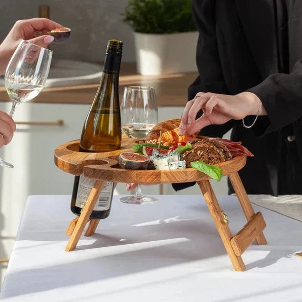 Noordse Sommelier Draagbare Houten Tafel