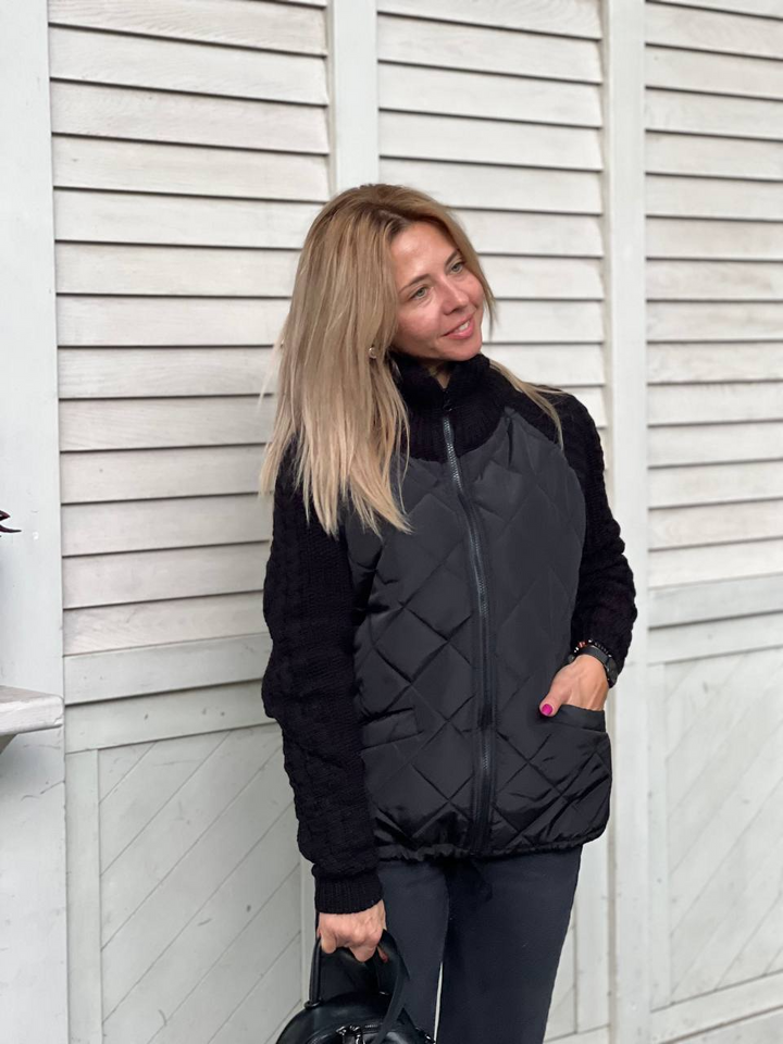 BROOKE – GEZELLIGE GEQUILTE JAS MET BREISLEEVEN