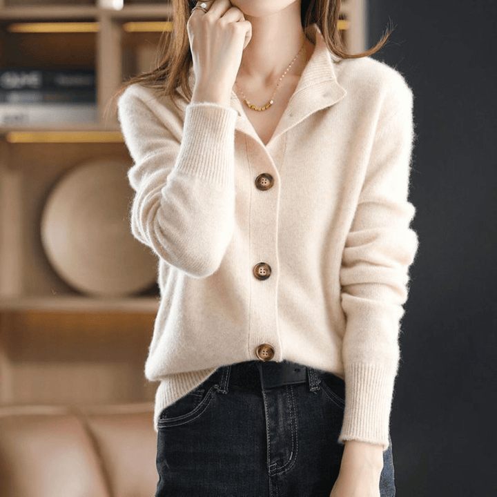 Anita - Cashmere Gebreide Cardigan