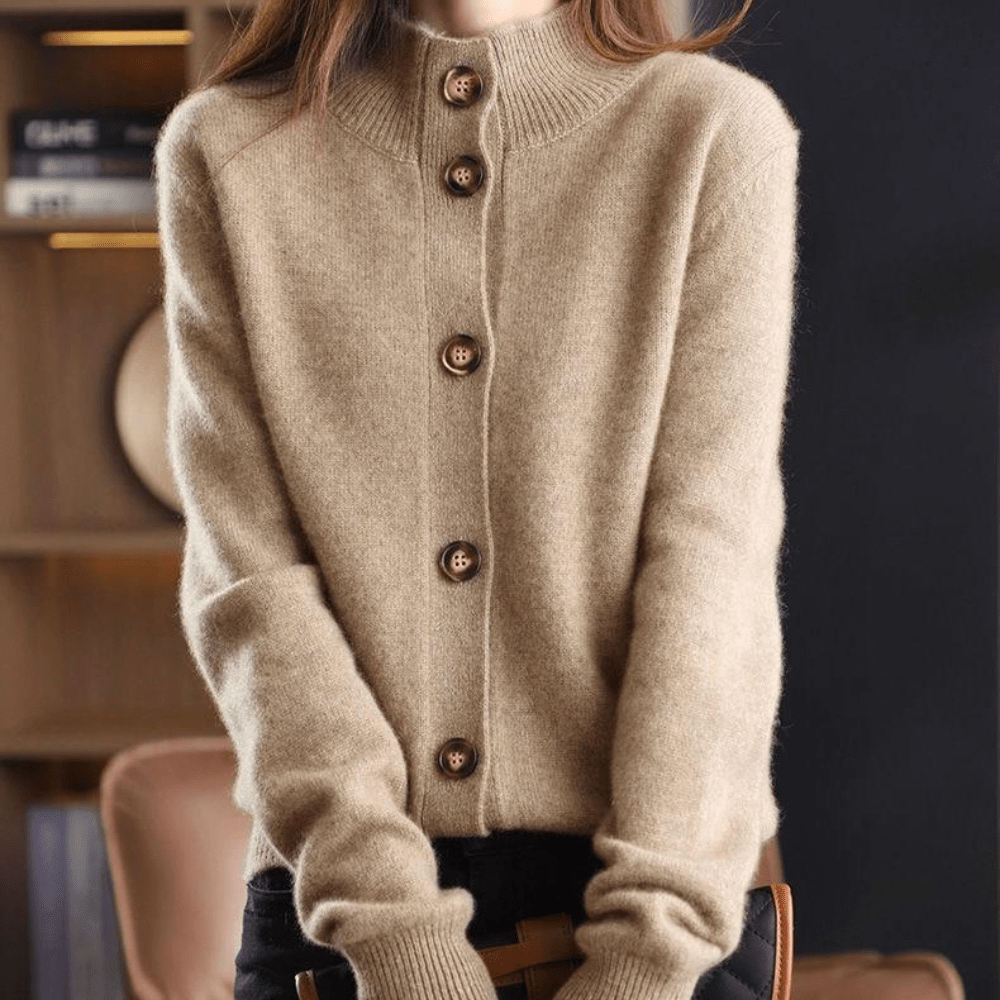Anita - Cashmere Gebreide Cardigan