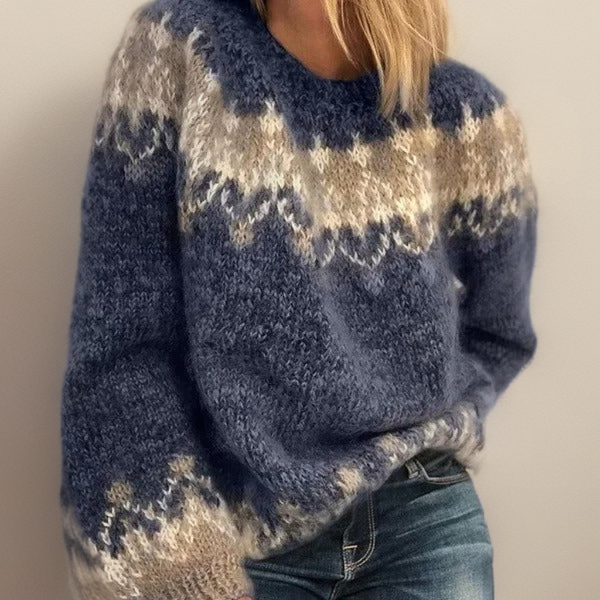 Isabelle | Elegante en Comfortabele Jacquard-Trui