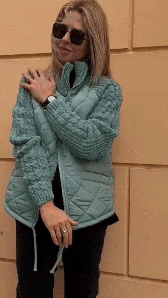 BROOKE – GEZELLIGE GEQUILTE JAS MET BREISLEEVEN