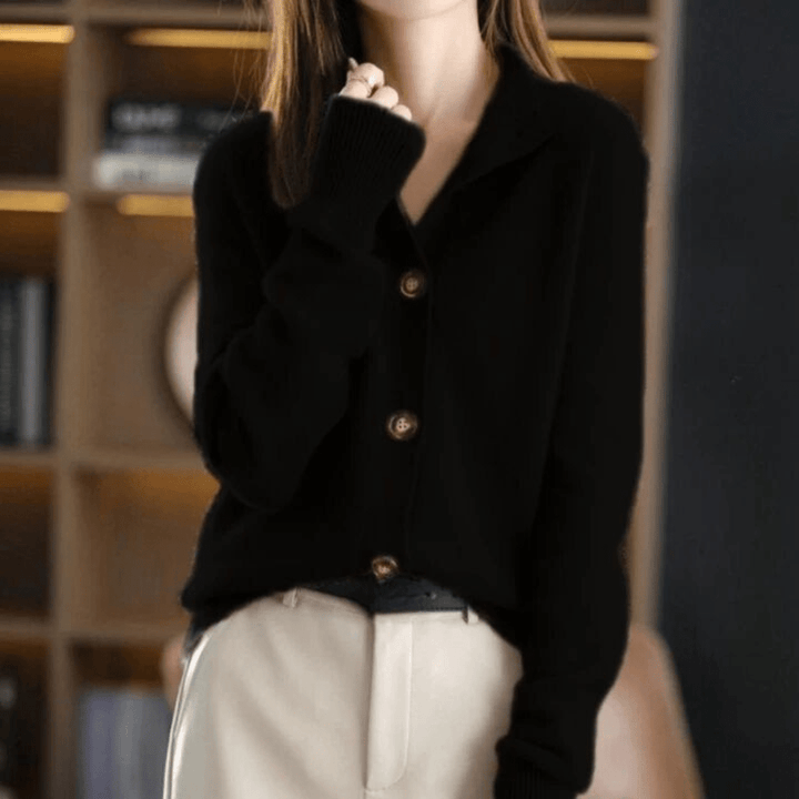 Anny - Luxe Kasjmier Gebreide Cardigan