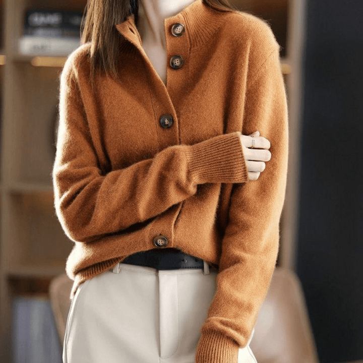 Anita - Cashmere Gebreide Cardigan