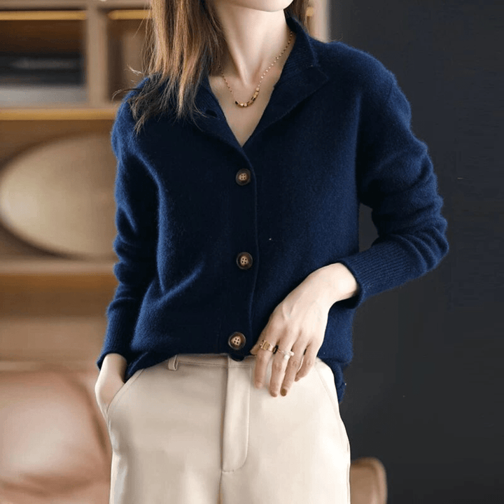 Anita - Cashmere Gebreide Cardigan