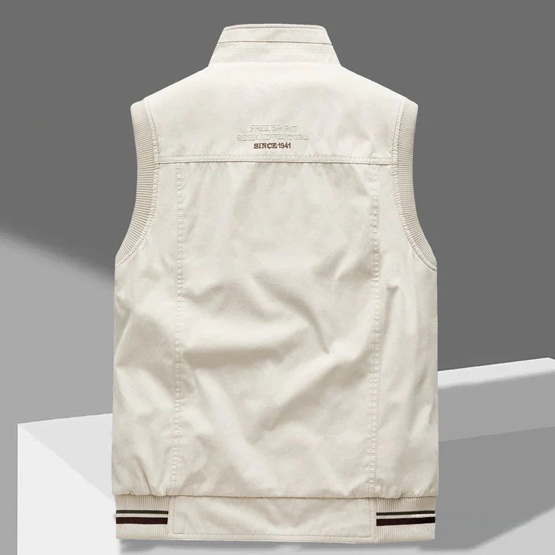 Emilio Katoenen Utility Vest