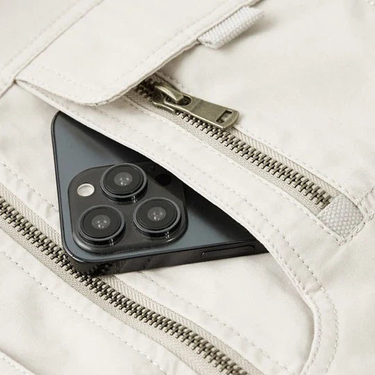 Emilio Katoenen Utility Vest