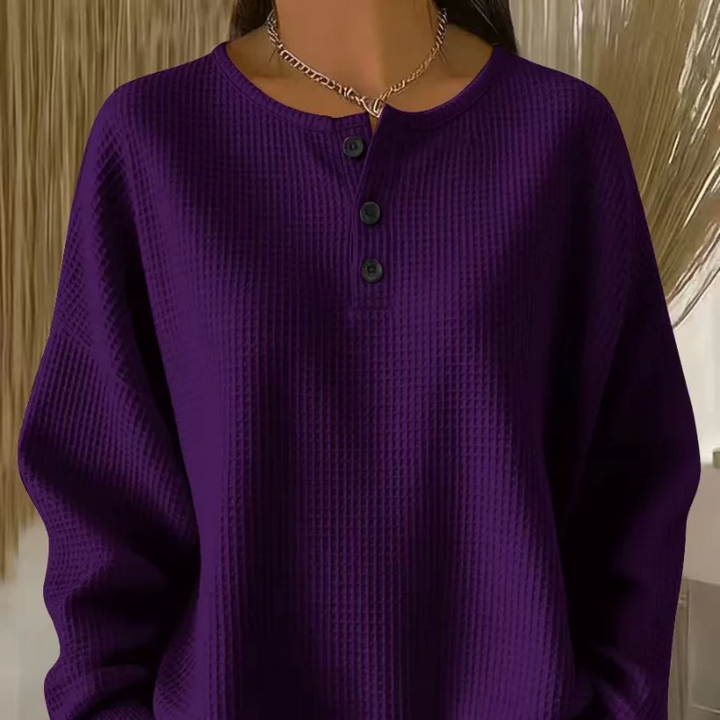 Casual vrouwen half-knop shirt voor dagelijks gebruik