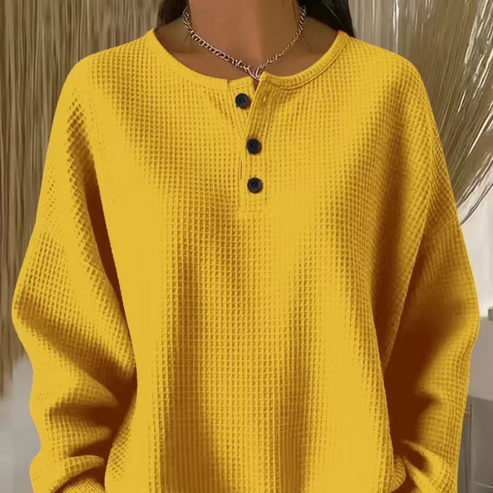 Casual vrouwen half-knop shirt voor dagelijks gebruik