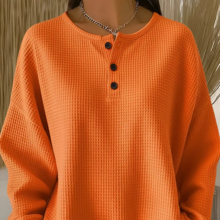 Casual vrouwen half-knop shirt voor dagelijks gebruik