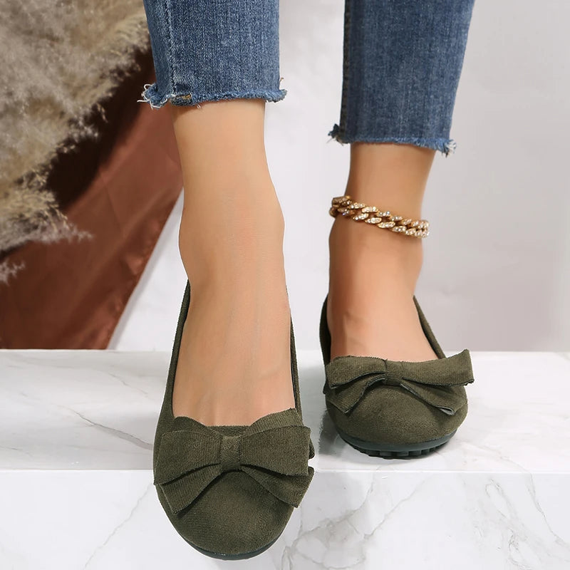 Samantha | Dames Lente Ballerina’s Met Strikdetail
