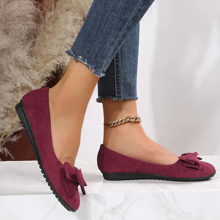 Samantha | Dames Lente Ballerina’s Met Strikdetail