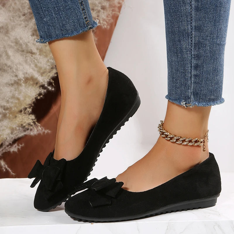 Samantha | Dames Lente Ballerina’s Met Strikdetail