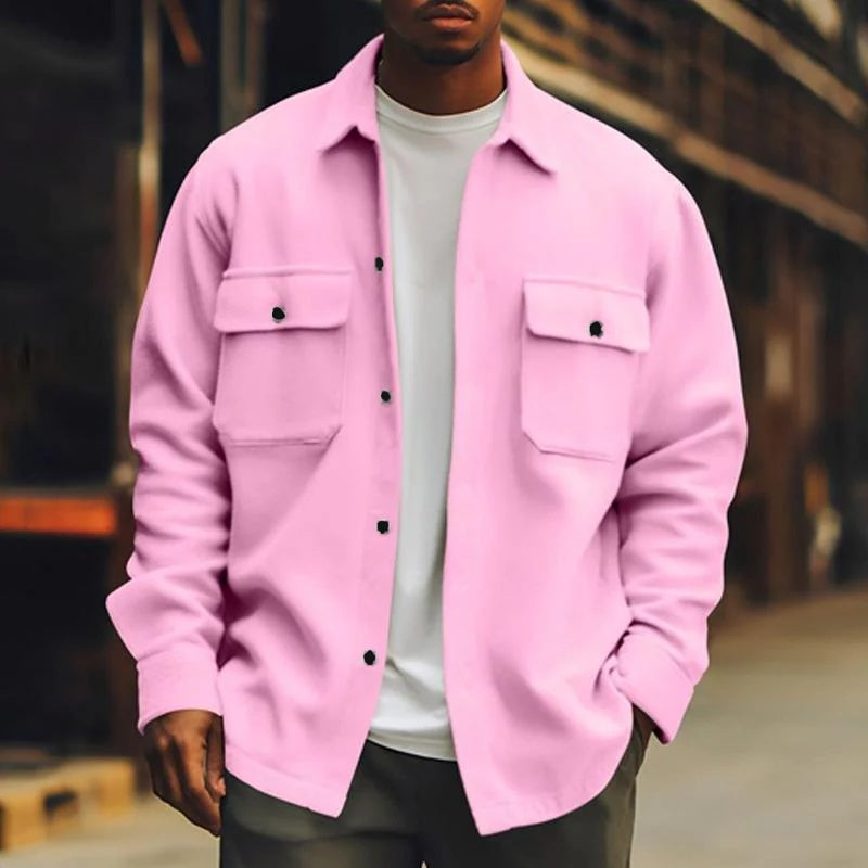 Victor™ Casual Oversized Heren Overhemdjas