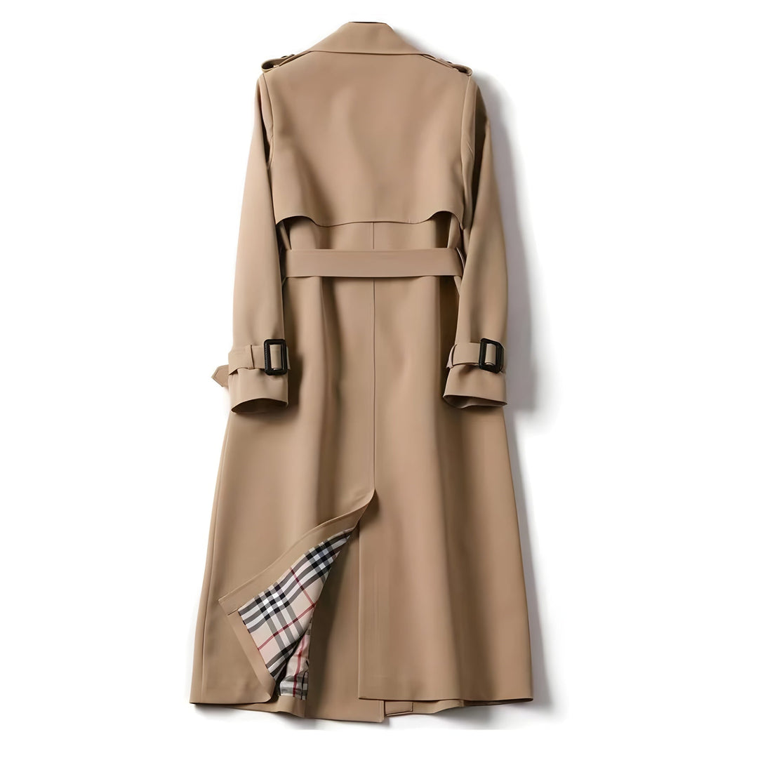 Jade | Gecincherde Tailored Verfijnde Trenchcoat