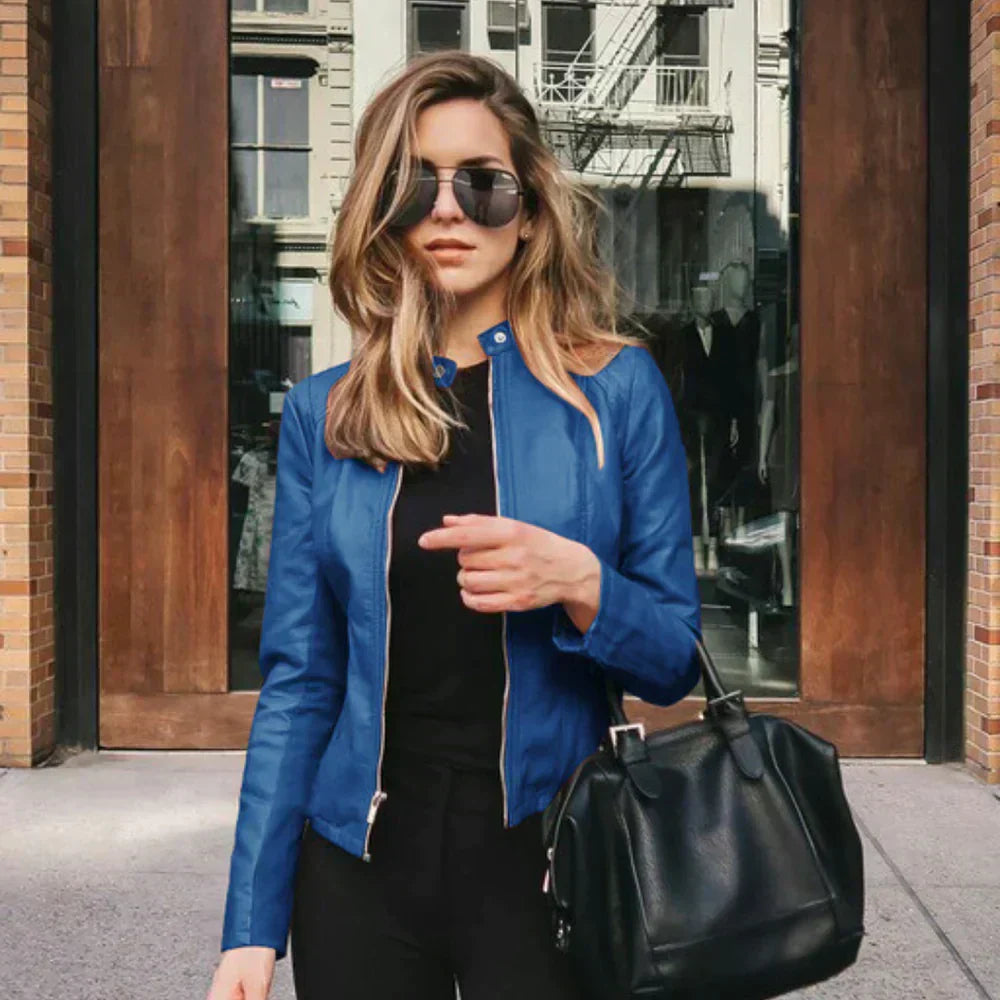 Abigail - Italiaanse Leren Jas
