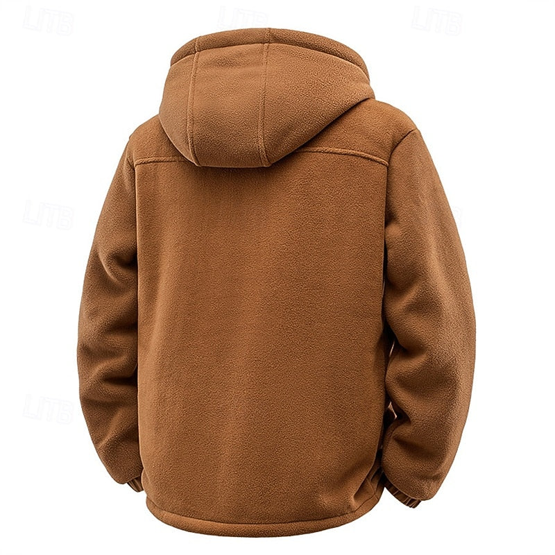 Tobias | Gezellige Hoodie Volledige Rits Jas
