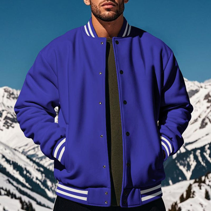 Nathan™ Klassieke Heren Varsity Bomberjack