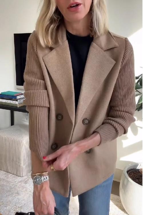 Freya - Elegante Trui-Mouw Blazer