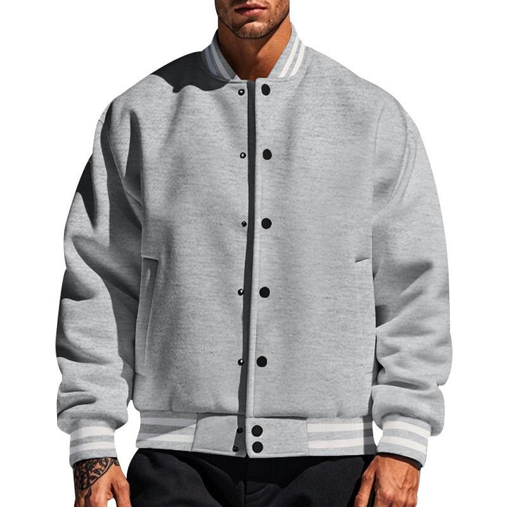 Nathan™ Klassieke Heren Varsity Bomberjack