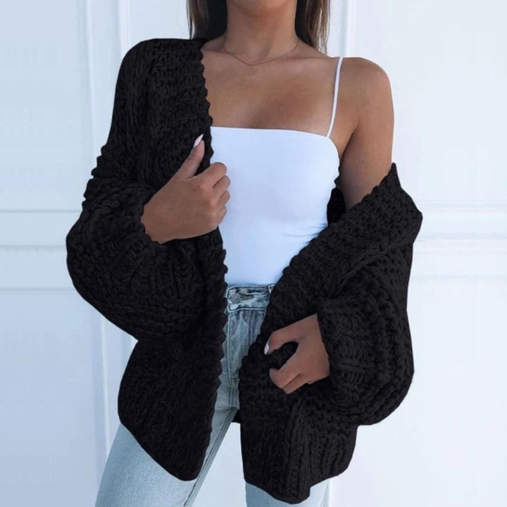 JENNY – CHUNKY BREI OPEN CARDIGAN