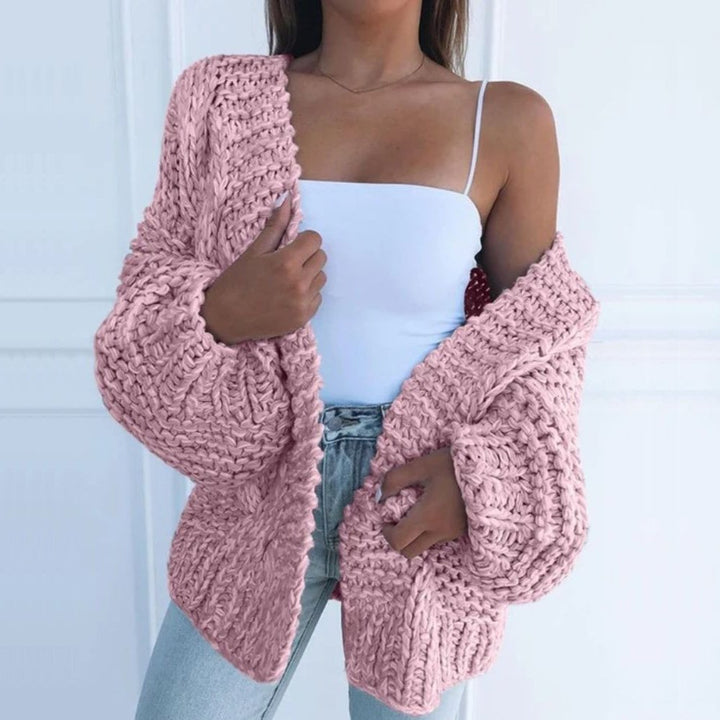 JENNY – CHUNKY BREI OPEN CARDIGAN