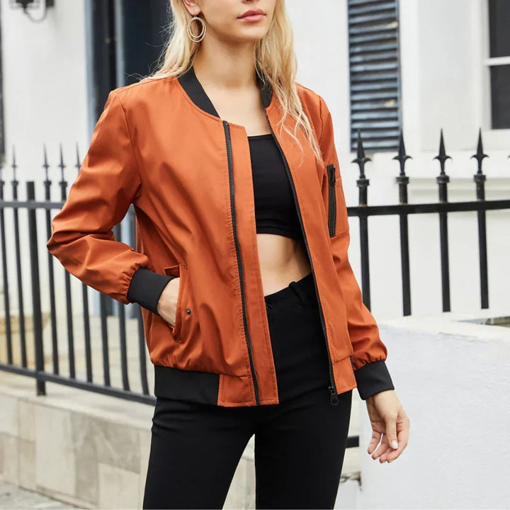 Laoise | Oversized Zip-Up Heritage Bomberjack