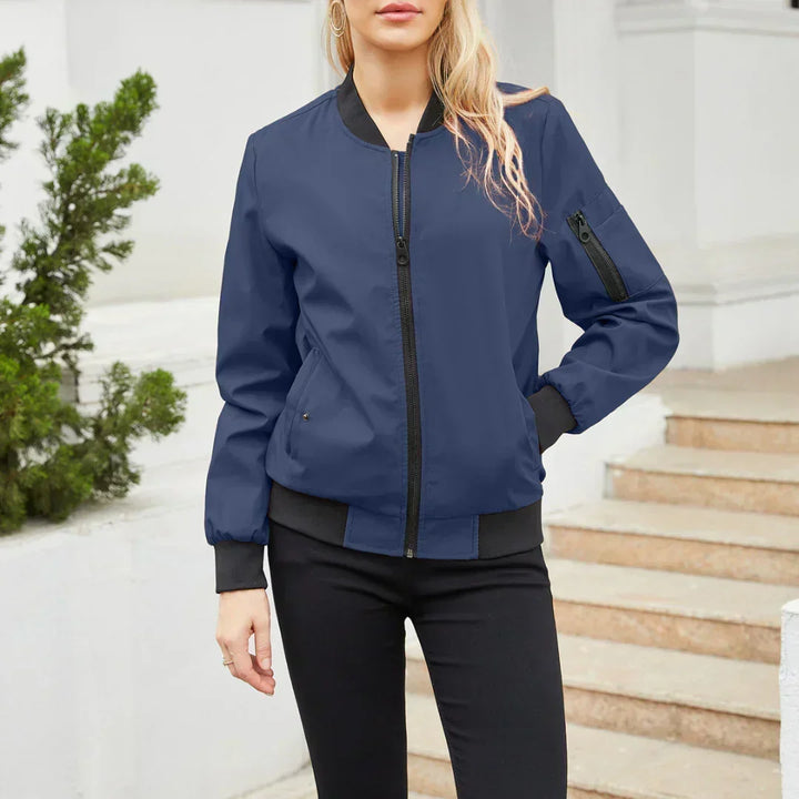 Laoise | Oversized Zip-Up Heritage Bomberjack