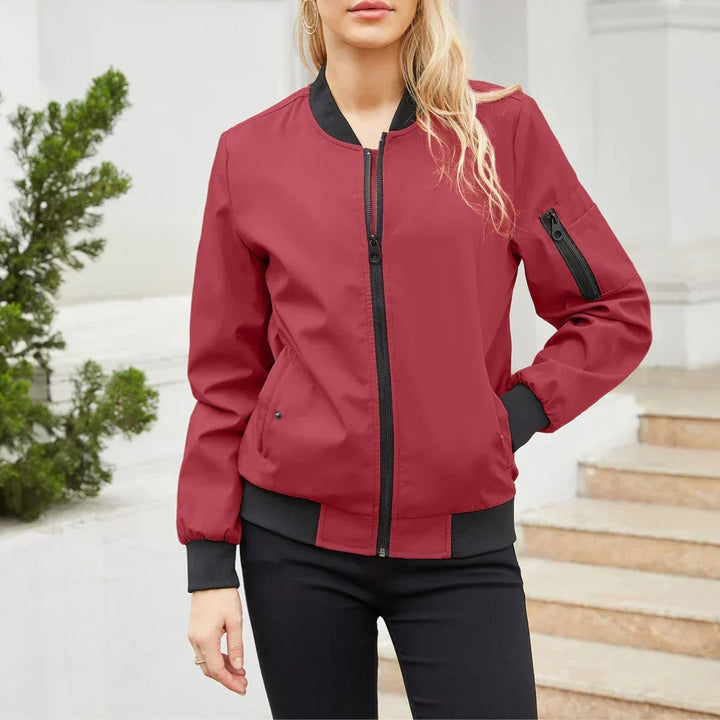 Laoise | Oversized Zip-Up Heritage Bomberjack