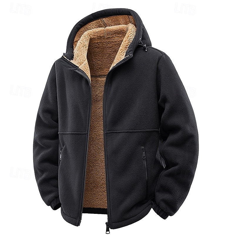 Tobias | Gezellige Hoodie Volledige Rits Jas