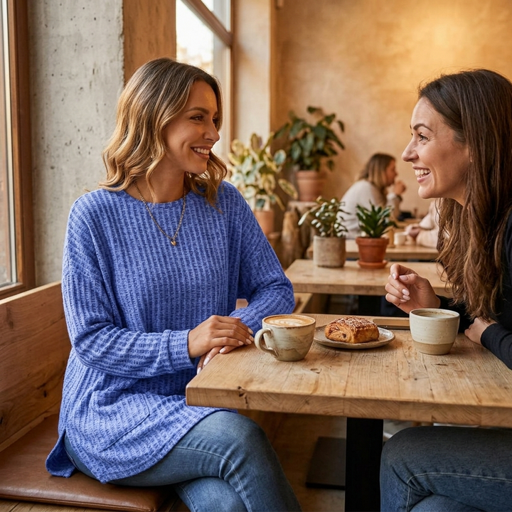 Wovelle – Oversized Trui van Wafelbrei