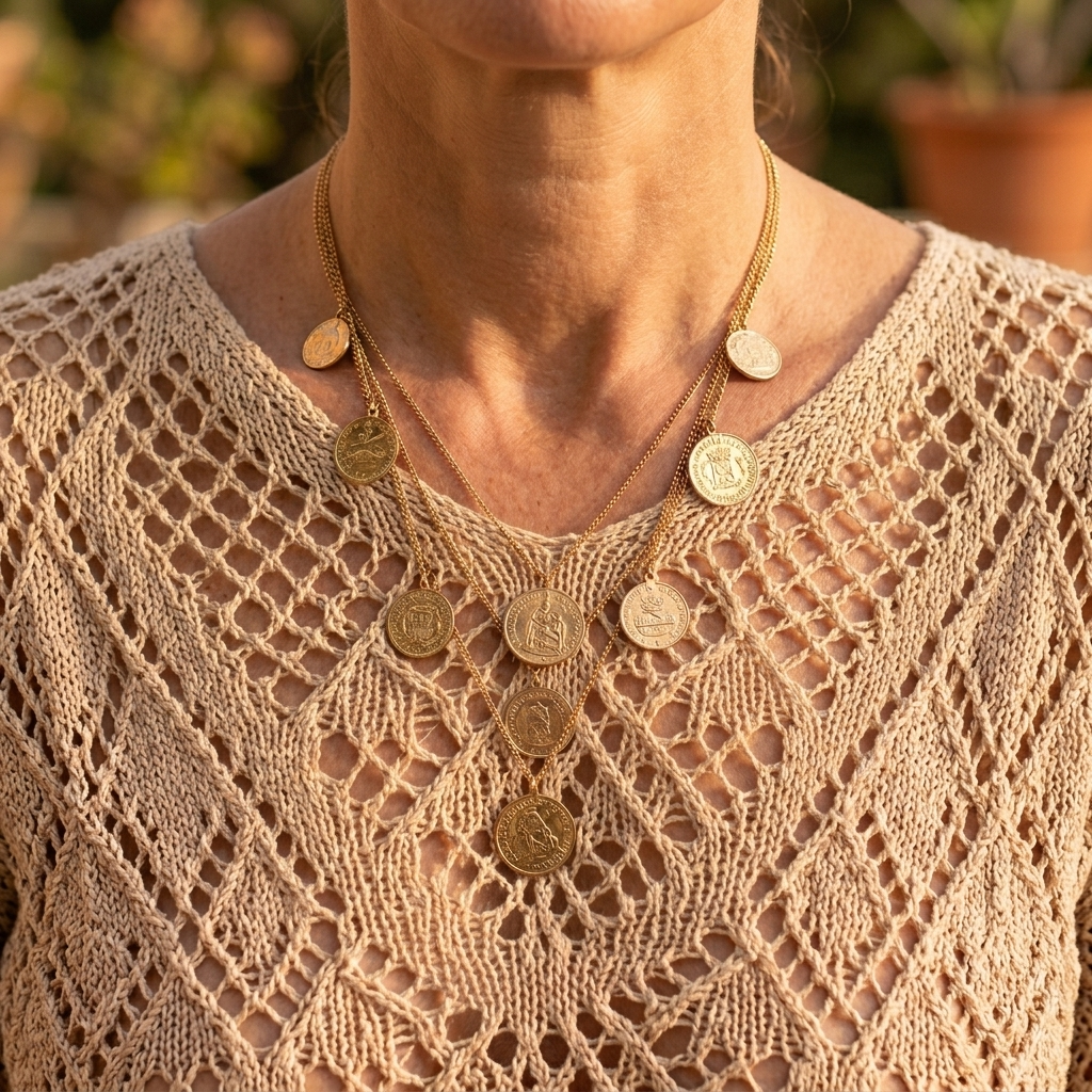 Sunfara – Vrouwen Boheemse Haak V-Hals Top