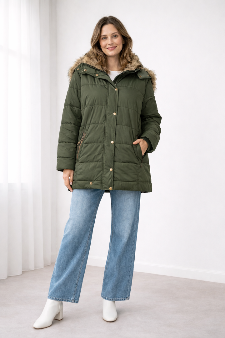 Van Dam | Puffer Hooded Jast voor Casual Wear