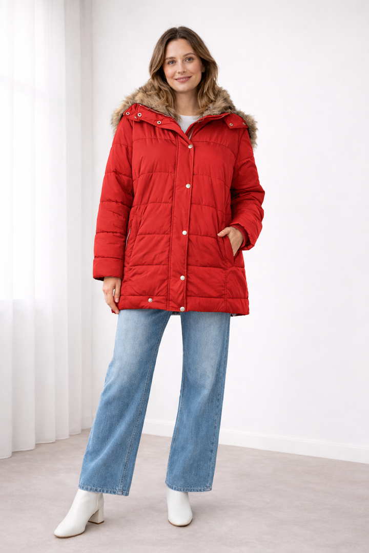 Van Dam | Puffer Hooded Jast voor Casual Wear