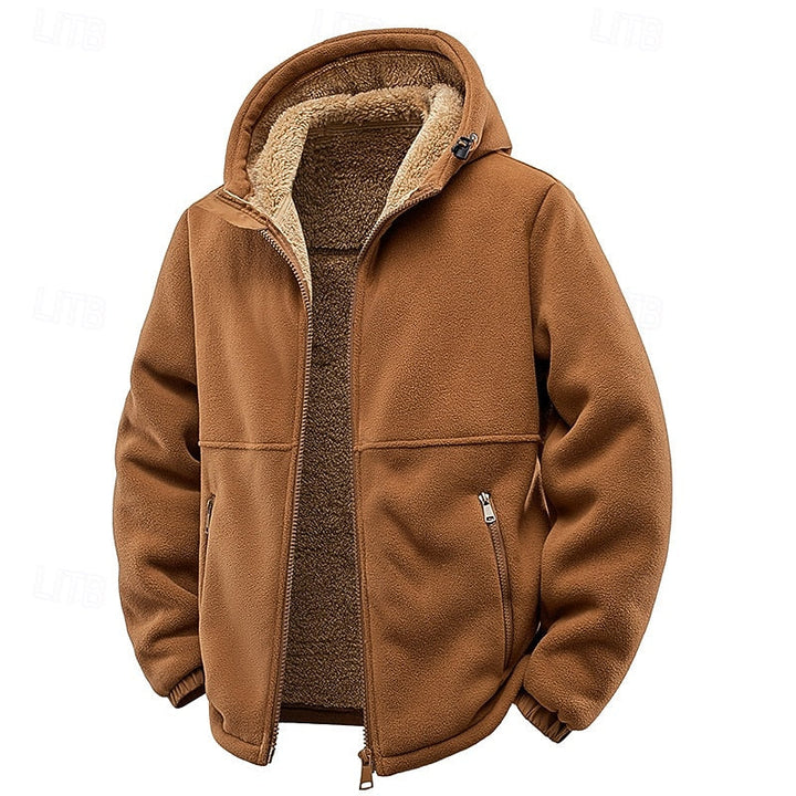 Tobias | Gezellige Hoodie Volledige Rits Jas